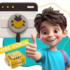 Тестирование & Vibe Debug. Охотники за багами - КИБЕРшкола программирования для детей, компьютерные курсы для школьников, начинающих и подростков - KIBERone г. Братск