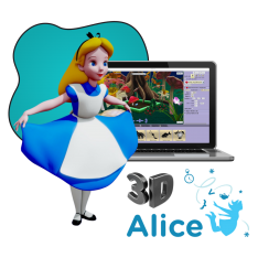 Alice 3d - КИБЕРшкола программирования для детей, компьютерные курсы для школьников, начинающих и подростков - KIBERone г. Братск