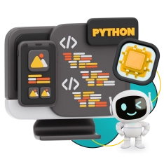 Мой первый сайт с мозгами: Python + AI - КИБЕРшкола программирования для детей, компьютерные курсы для школьников, начинающих и подростков - KIBERone г. Братск