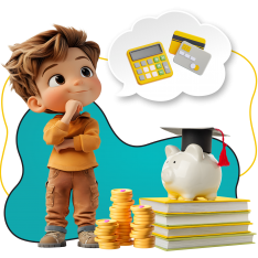 Финансовый интеллект вместе KIBERone - КИБЕРшкола программирования для детей, компьютерные курсы для школьников, начинающих и подростков - KIBERone г. Братск