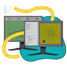 Исполнители чертежник и черепашка - КИБЕРшкола программирования для детей, компьютерные курсы для школьников, начинающих и подростков - KIBERone г. Братск