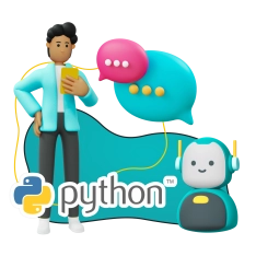 Умный чат-бот на Python на Telegram - КИБЕРшкола программирования для детей, компьютерные курсы для школьников, начинающих и подростков - KIBERone г. Братск