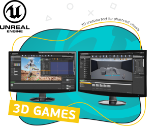 Unreal Engine 4. Игровой движок - Школа программирования для детей, компьютерные курсы для школьников, начинающих и подростков - KIBERone г. Братск