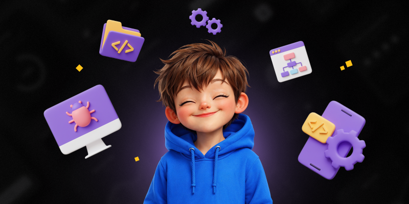 Идеальный сайт с нуля: код, дизайн и AI-помощник - КИБЕРшкола программирования для детей, компьютерные курсы для школьников, начинающих и подростков - KIBERone г. Братск